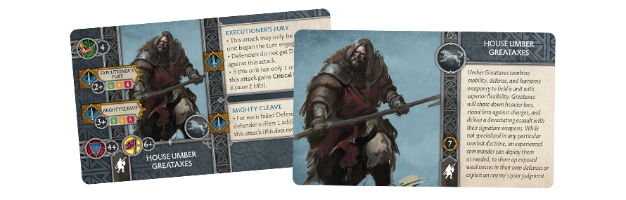 A Song of Ice and Fire : Tabletop Miniatures Game - Umber Greataxes